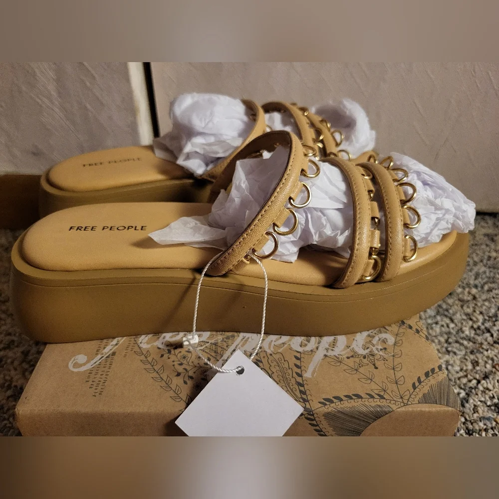 Free People Midas Touch Platform Sandal